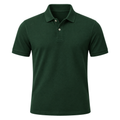 Premium Cotton Piqué Polo Shirt – Forest Green