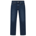 Premium Straight-Fit Denim Jeans – Dark Indigo