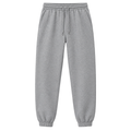 Premium Cotton Fleece Jogger Trousers – Heather Grey